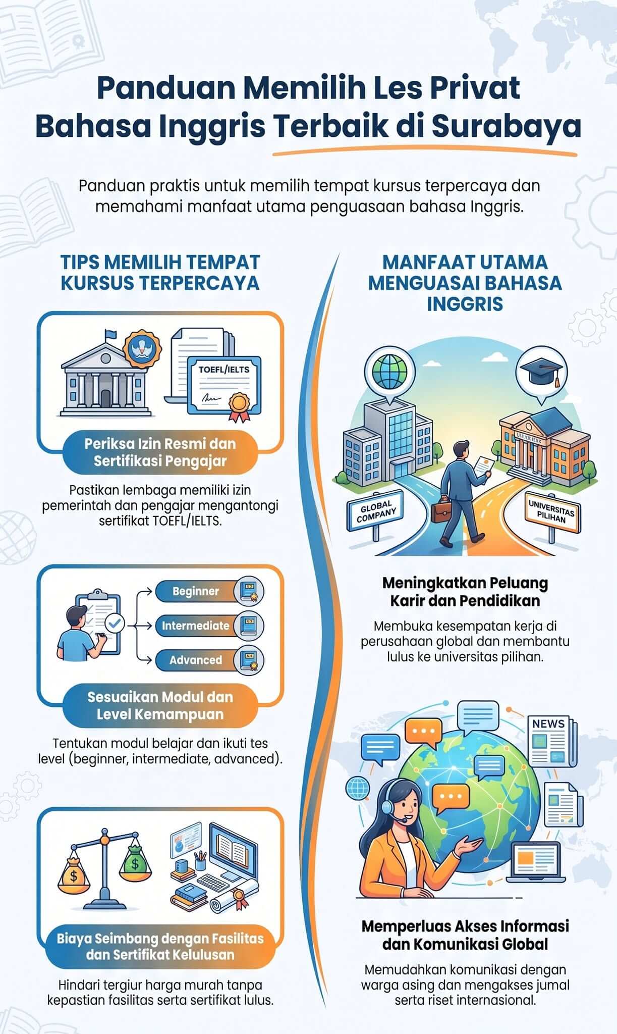 Biaya Les Privat Bahasa Inggris Surabaya